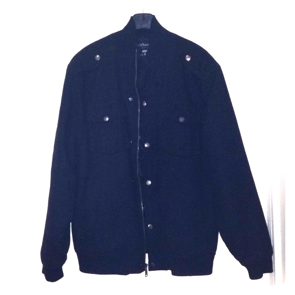 Joe Whistler Large black jacket for men